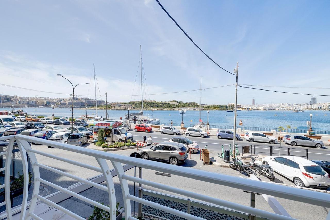 Апартаменты Unbeatable Location Valletta And Harbour Views Слима Экстерьер фото