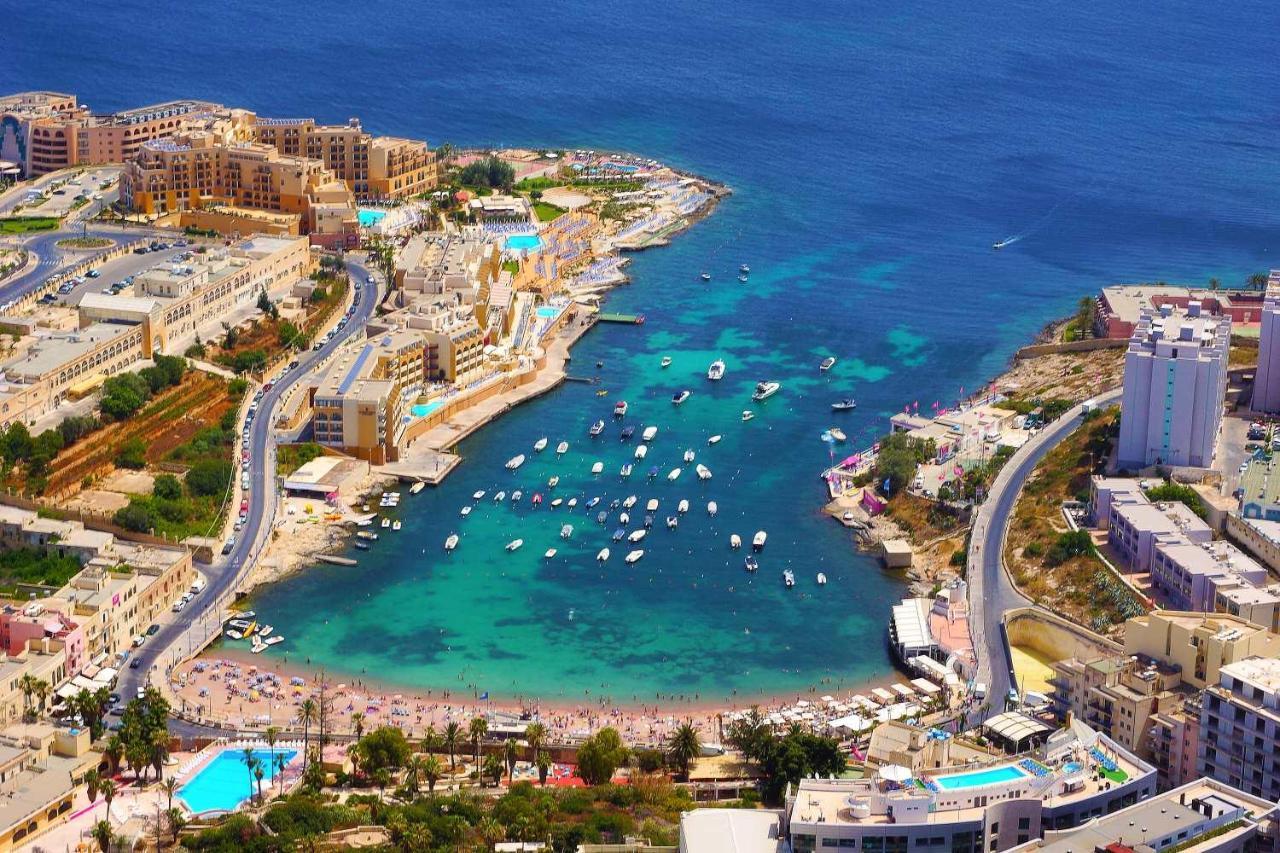 Апартаменты Unbeatable Location Valletta And Harbour Views Слима Экстерьер фото